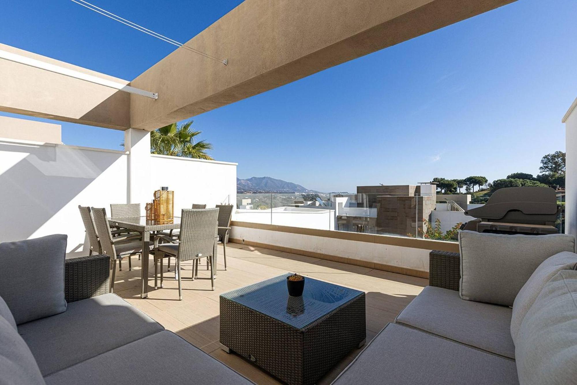 007 Modern 3 Bed Frontline Golf Townhouse In La Cala Golf With Mountain Views Ferienhaus Málaga